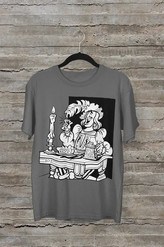 Drawing - Kingly Lunch