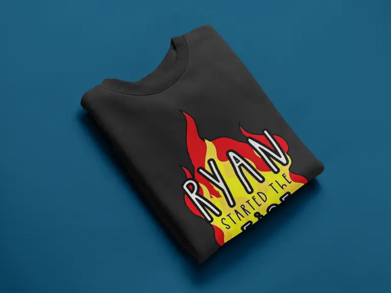 Office - Ryan started the fire