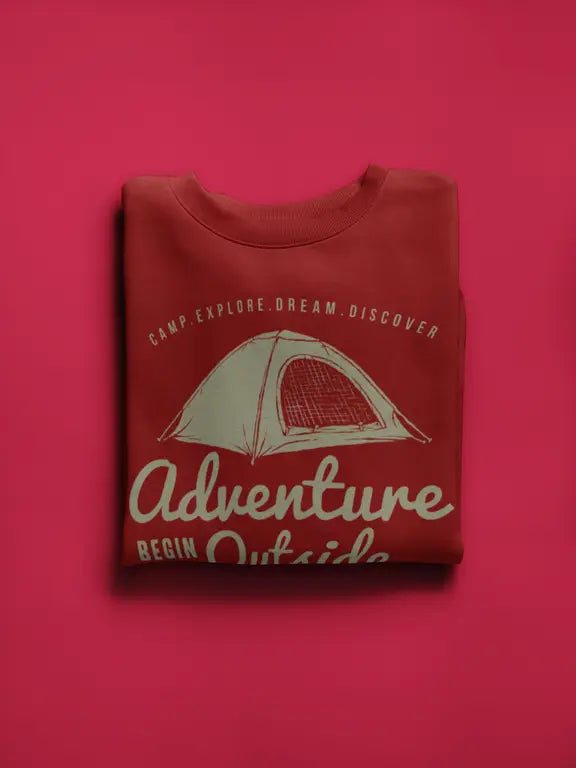 Outdoor - Adventure begins outside your tent