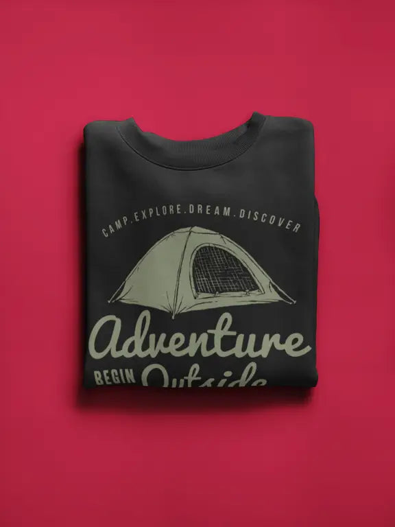Outdoor - Adventure begins outside your tent