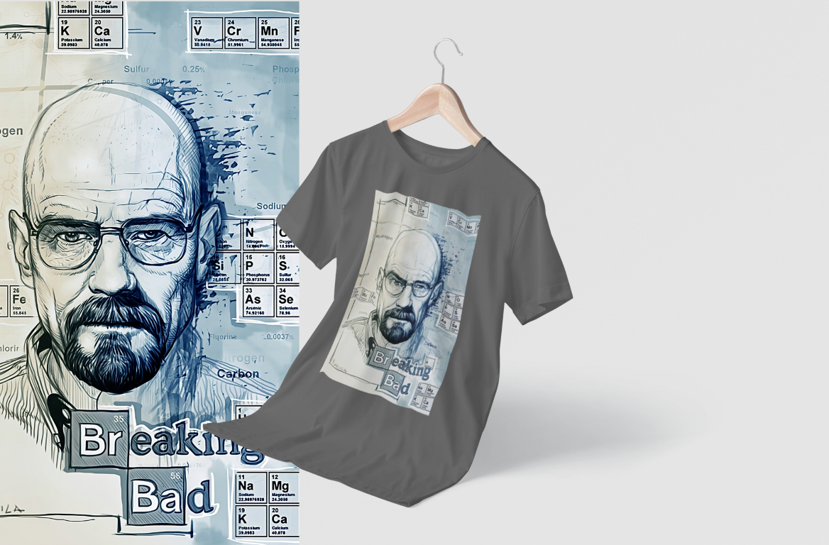Breaking Bad - Walter White with Formulas