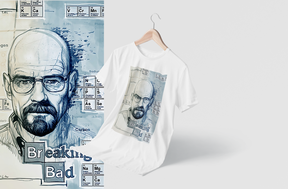 Breaking Bad - Walter White with Formulas