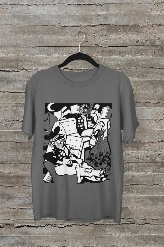 Drawing - Lazy man