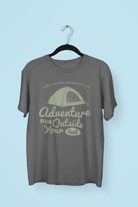 Outdoor - Adventure begins outside your tent