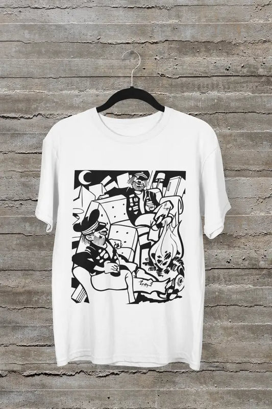 Drawing - Lazy man